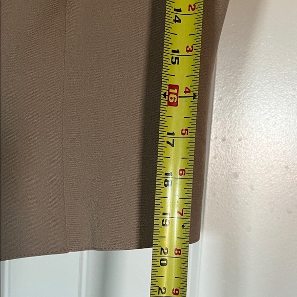 Vintage HW NEW YORK Tan Button-Up Vest - Picture 4 of 7